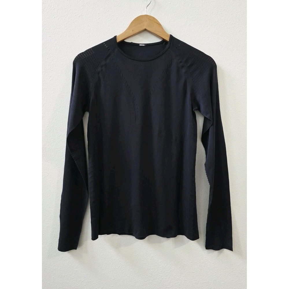 Lululemon Light Speed Long Sleeve Women's Size 6 Naval Blue